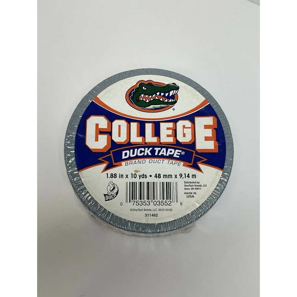 Duct Tape Florida Gators NEW 1.88x10yards Blue Orange